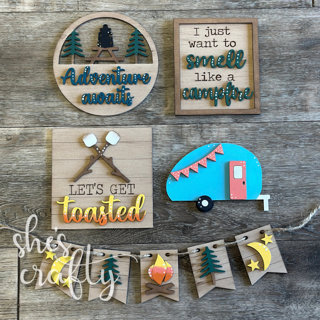 Camping Tiered Tray Kit