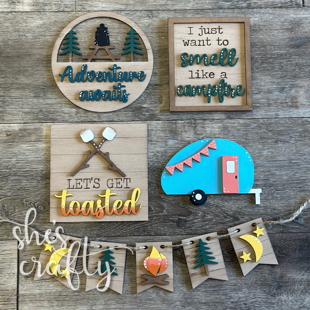 Camping Tiered Tray Kit