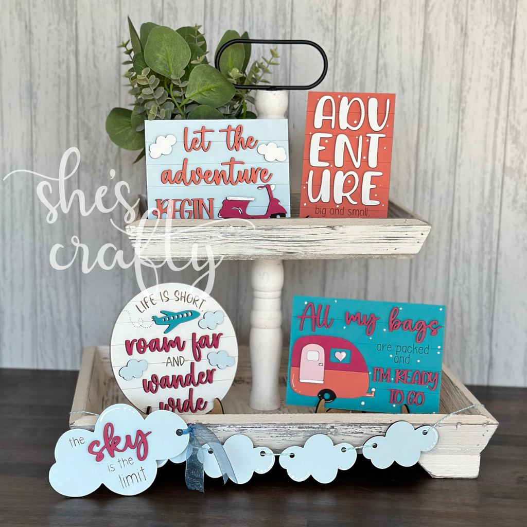 Adventure Awaits Tiered Tray Kit
