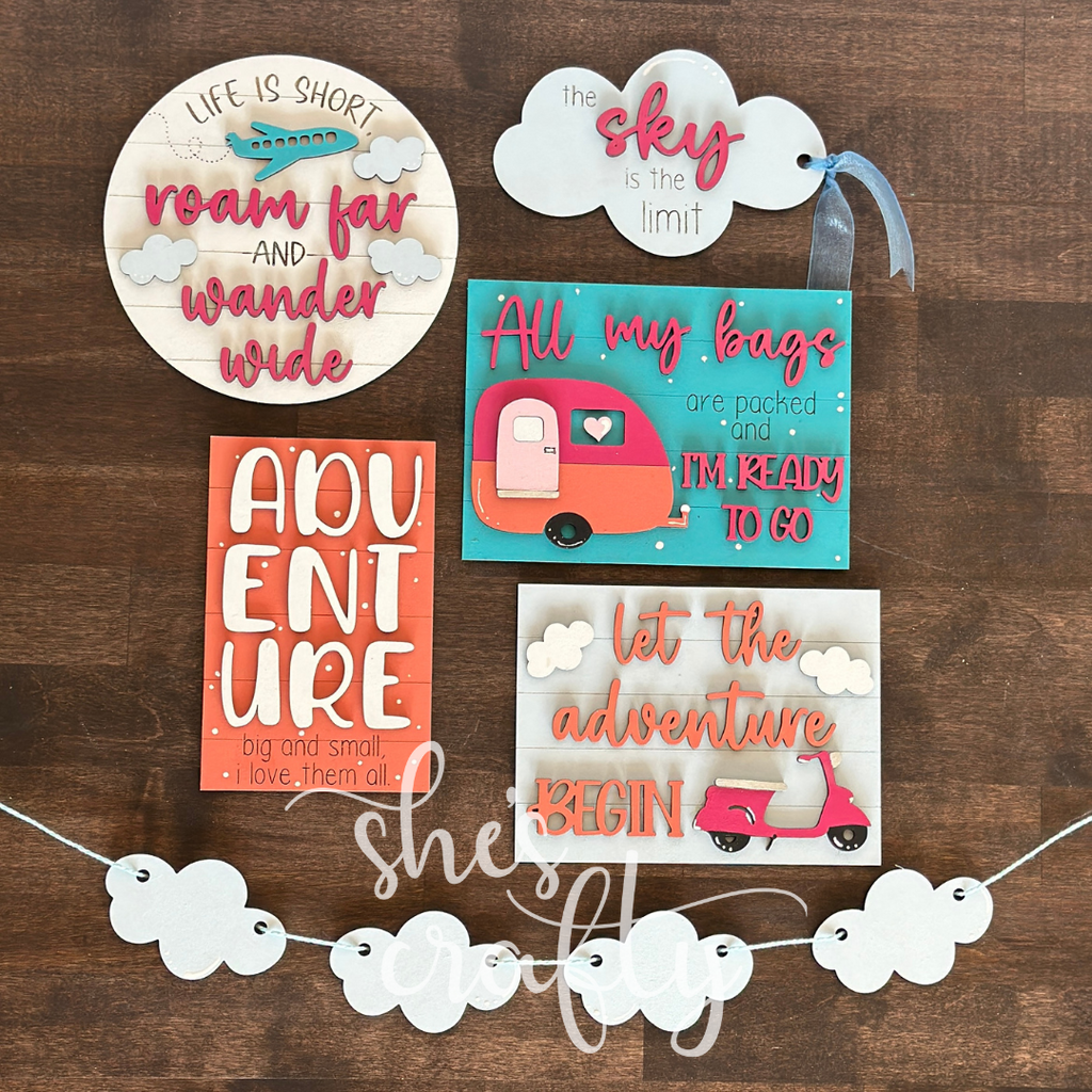 Adventure Awaits Tiered Tray Kit