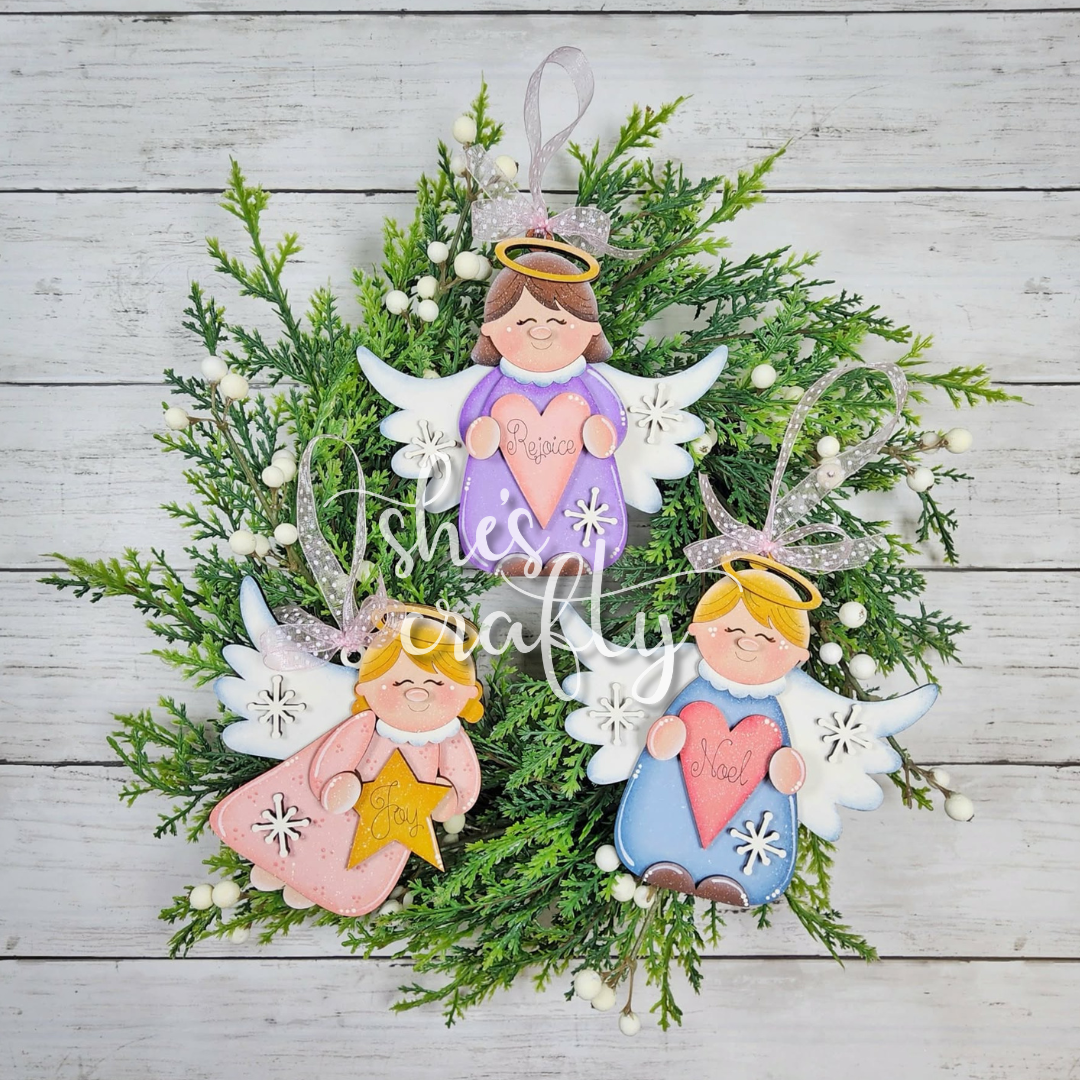 Angel Ornaments Set of 4
