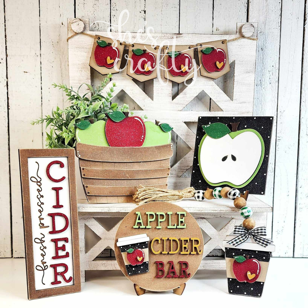 Apple Cider Tiered Tray Kit