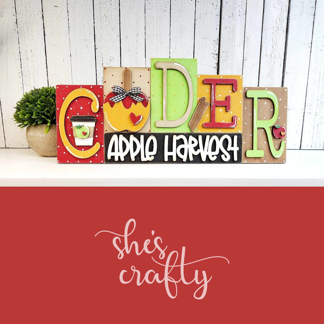 Apple Cider Word Block