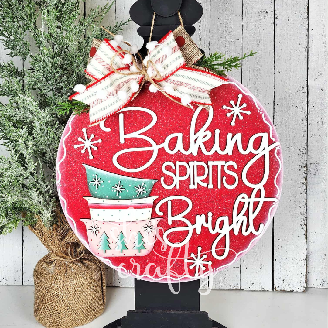 Baking Spirits Bright Round