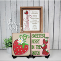 Berry Sweet Sign Trio