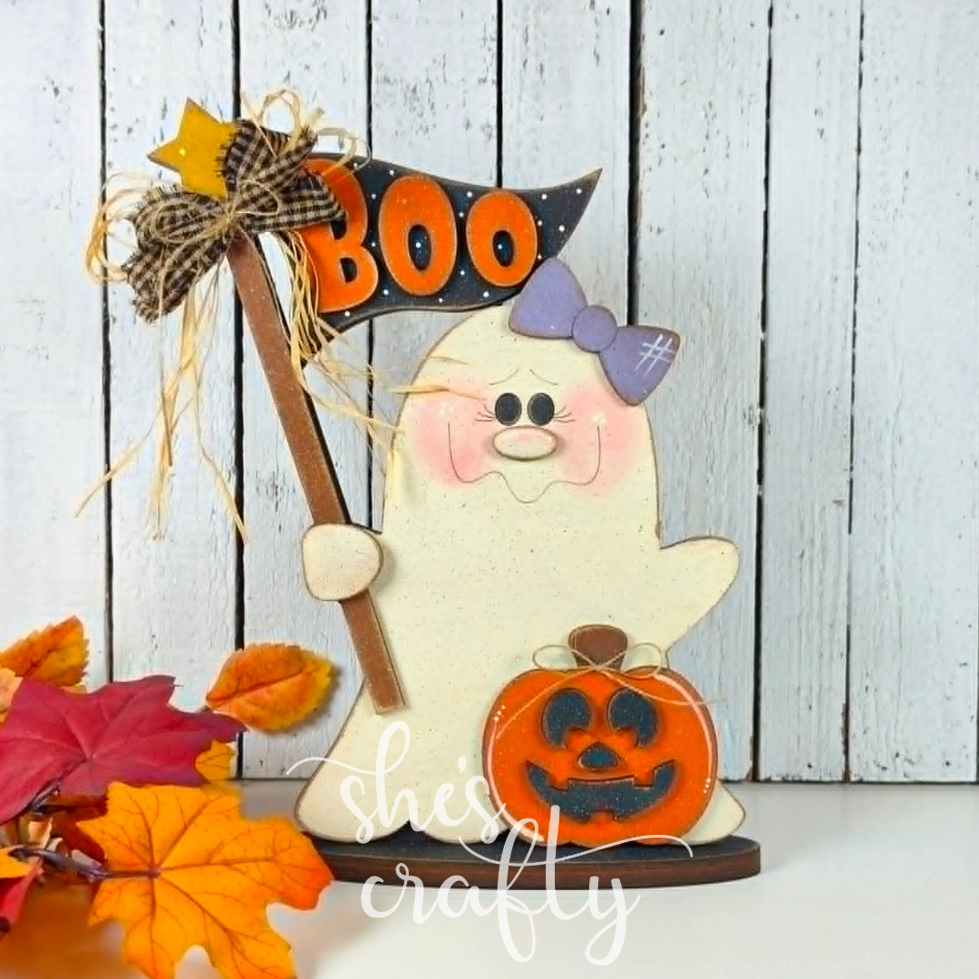 Boo Ghost Shelf Sitter