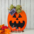 Jack O' Lantern Shelf Sitter