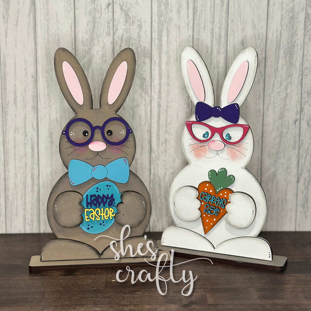 Standing Bunny Couple