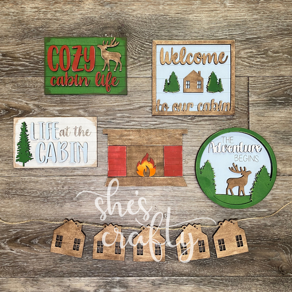 Cabin Tiered Tray Kit
