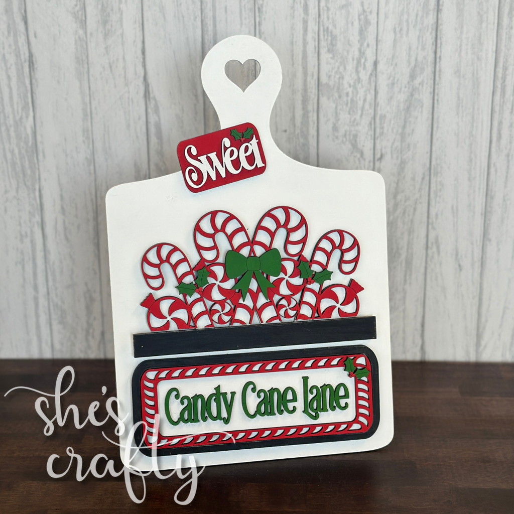 Candy Cane Lane Seasonal Insert