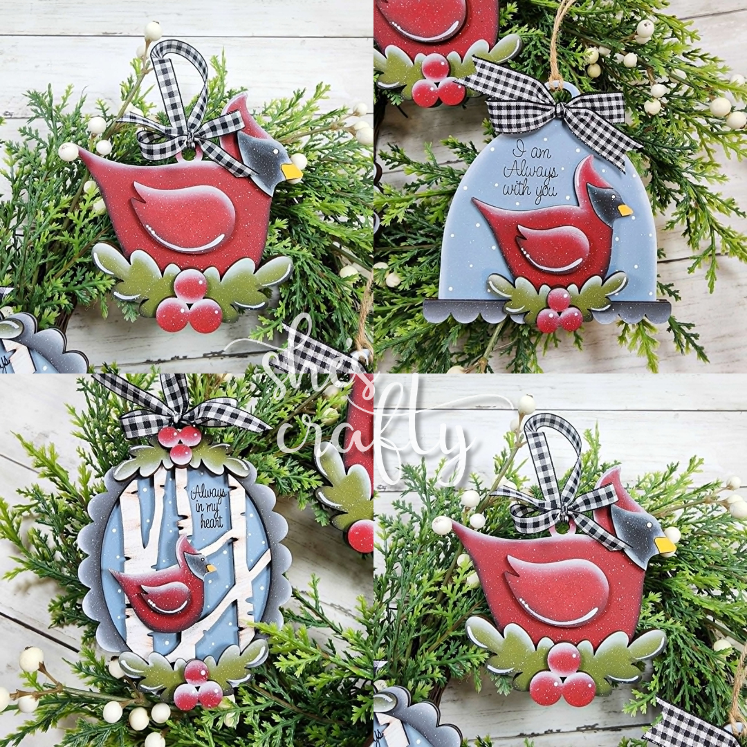 Cardinals Ornaments