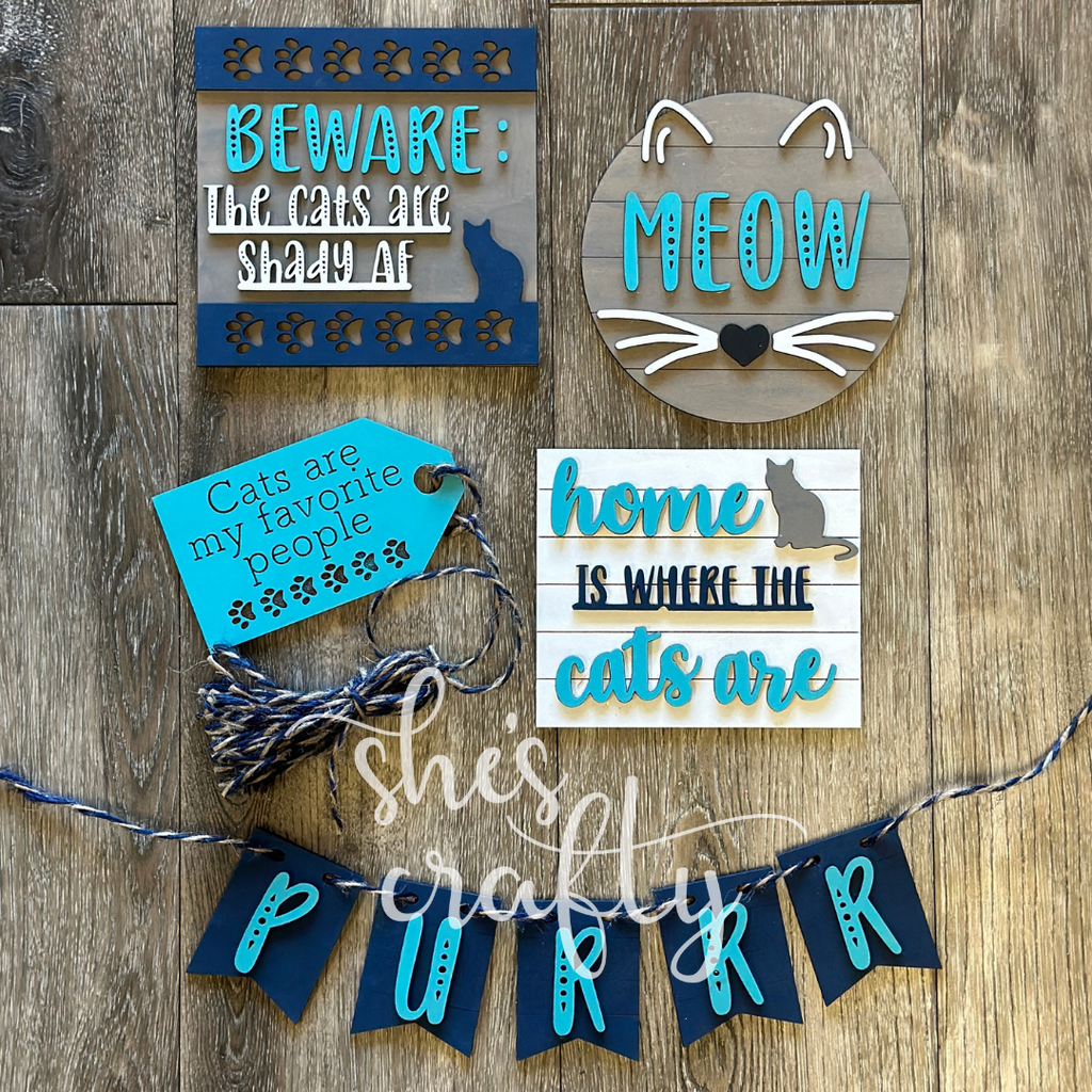 Cat Tiered Tray Kit