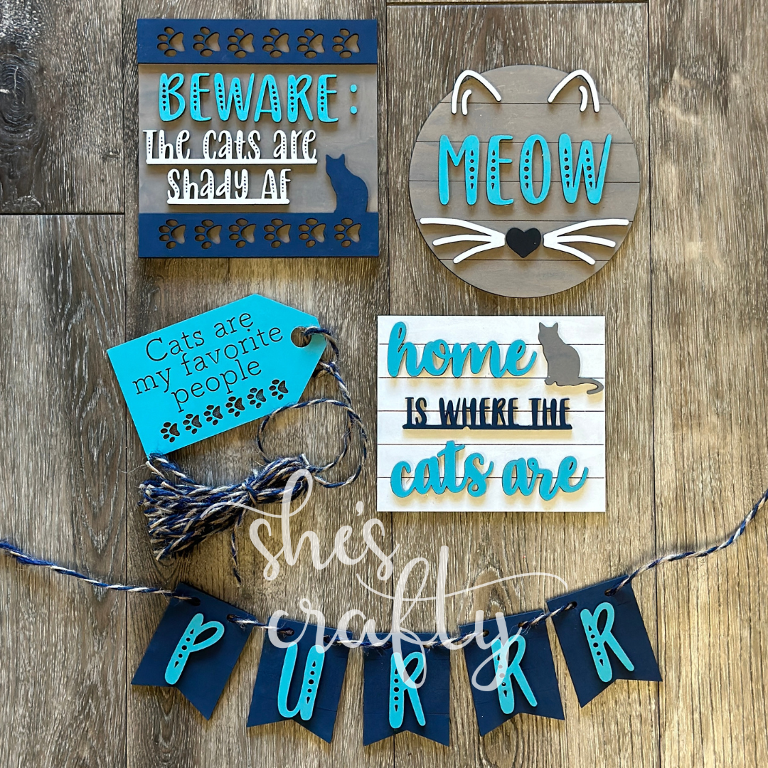 Cat Tiered Tray Kit