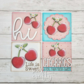 Cherries 4 Inch Sign Set