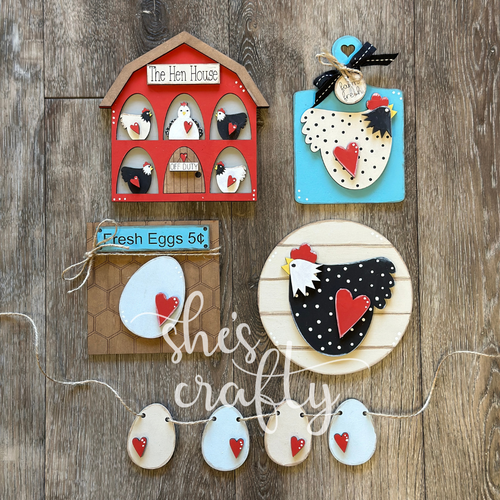 Chicken Coop Tiered Tray Kit