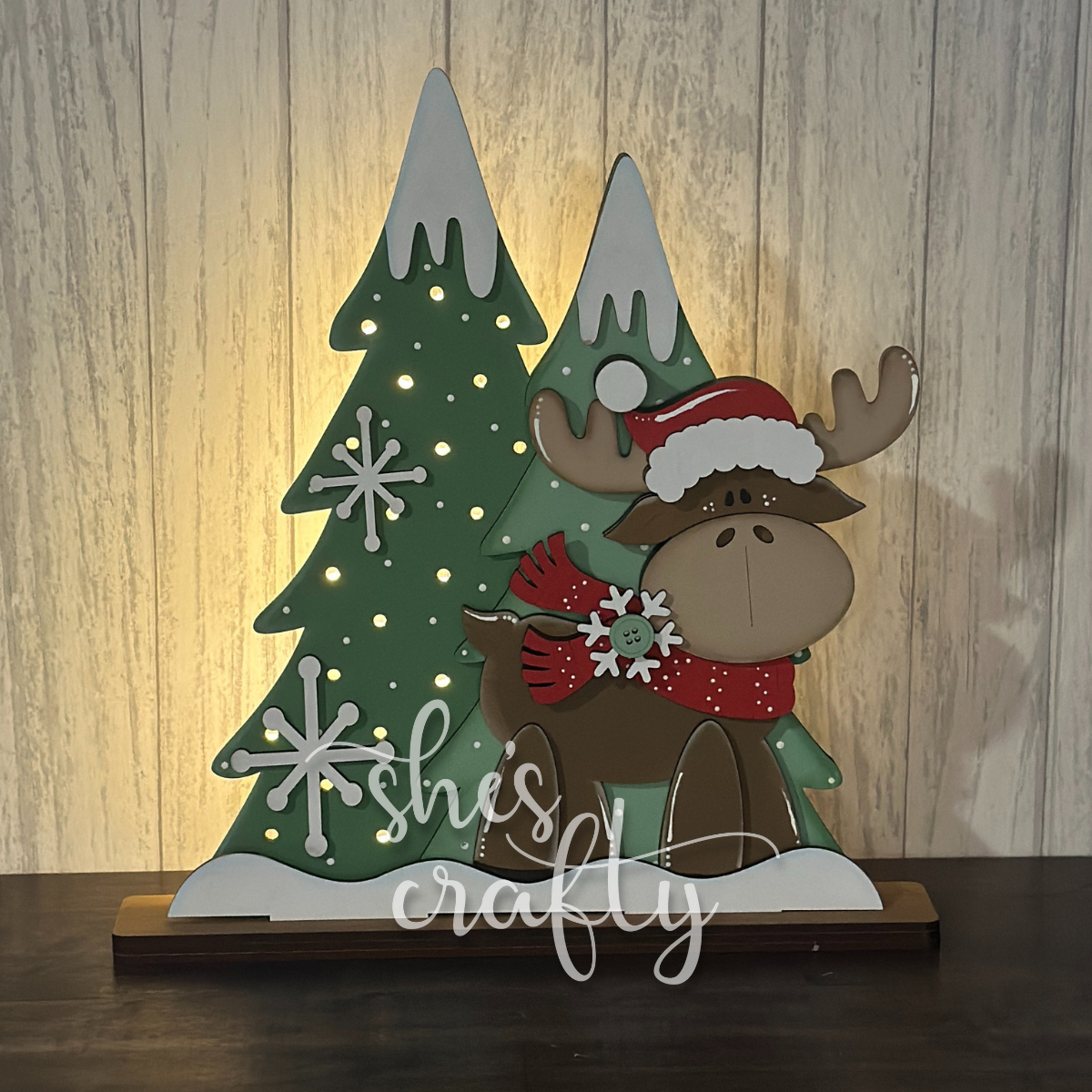 Christmoose Shelf Sitter