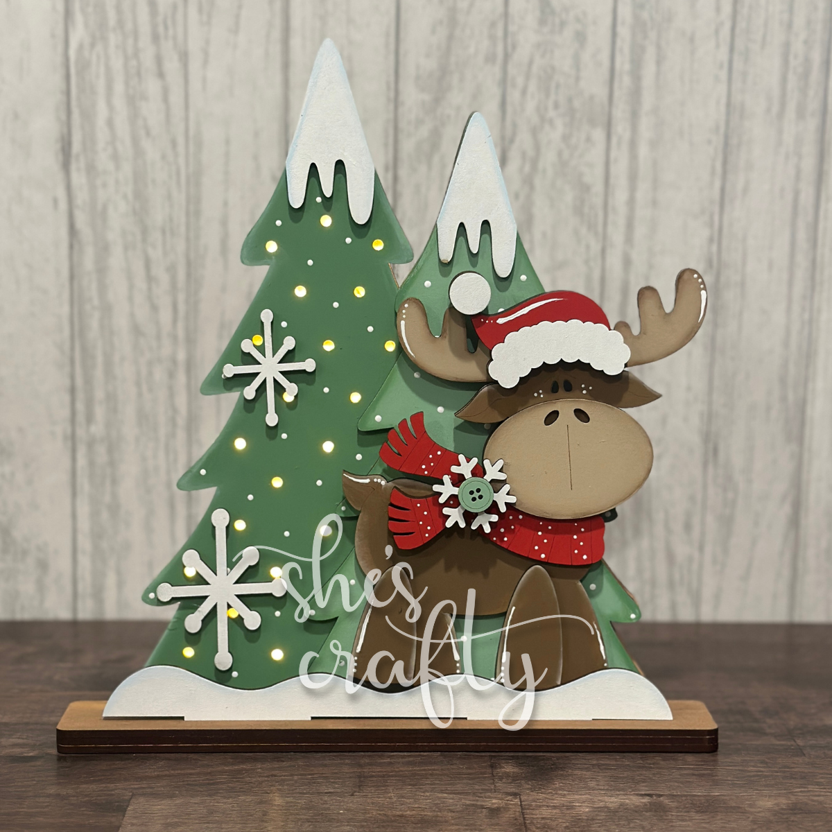 Christmoose Shelf Sitter