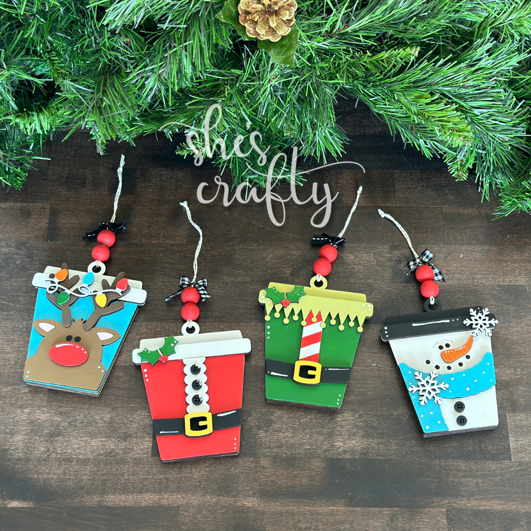 Christmas Mug Gift Card Ornament Bundle