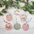Classic Christmas Ornament Set