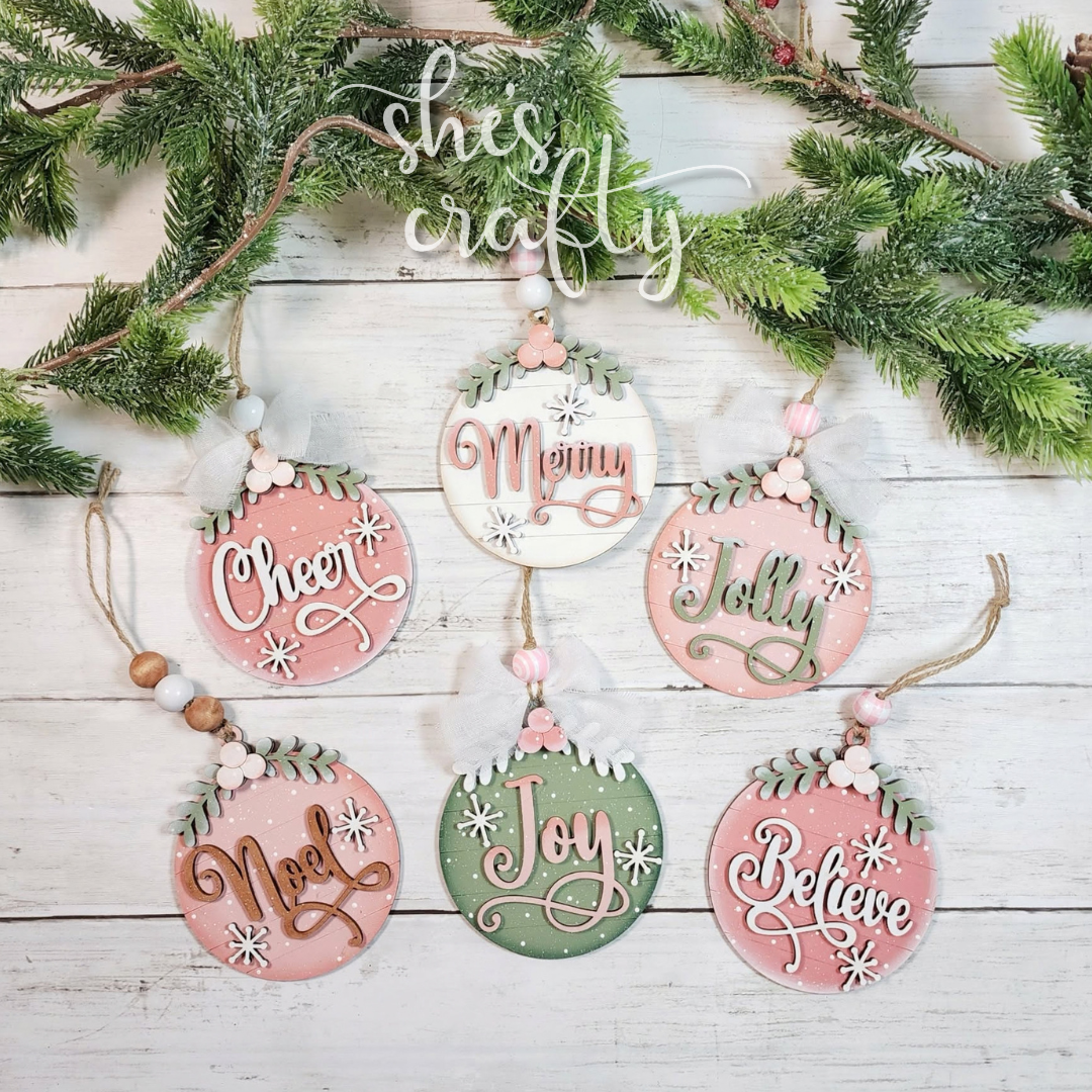 Classic Christmas Ornament Set