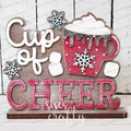 Cup of Cheer Shelf Sitter