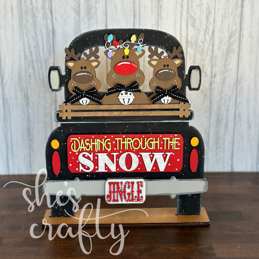Dashing Through The Snow Seasonal Insert