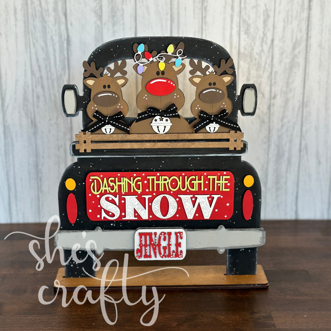 Dashing Through The Snow Seasonal Insert