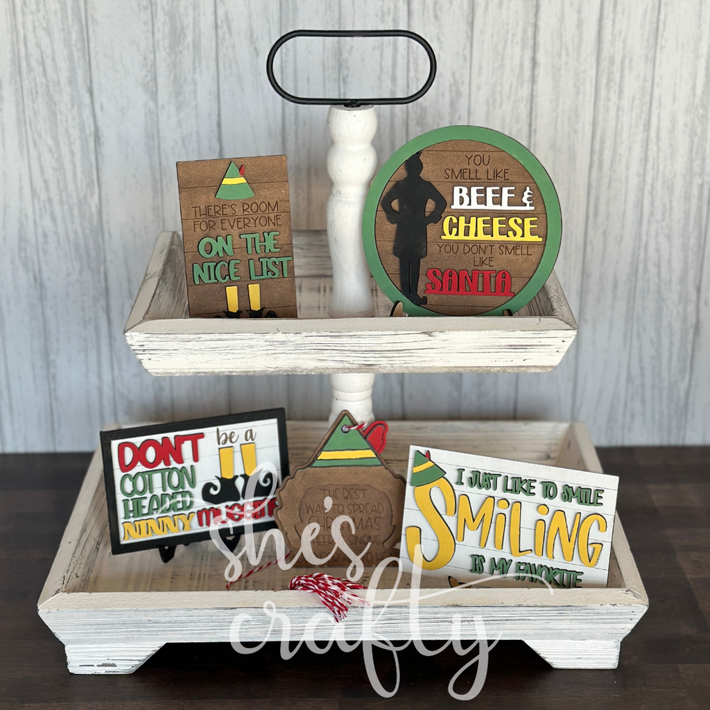 Buddy The Elf Tiered Tray Kit