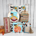 Fall Scarecrow Tiered Tray Kit