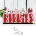 Farm Fresh Berries Shelf Sitter
