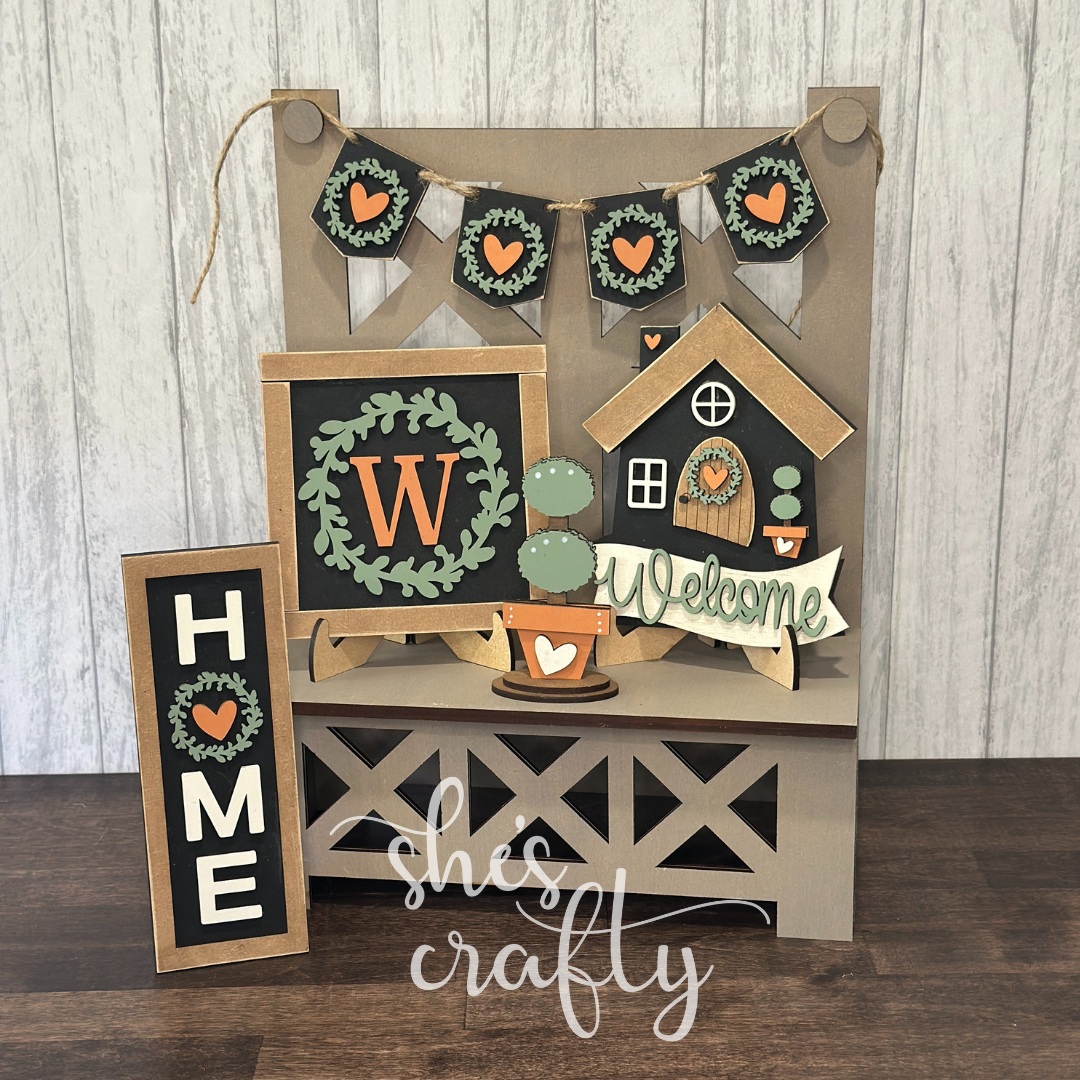 Welcome Home Tiered Tray Kit