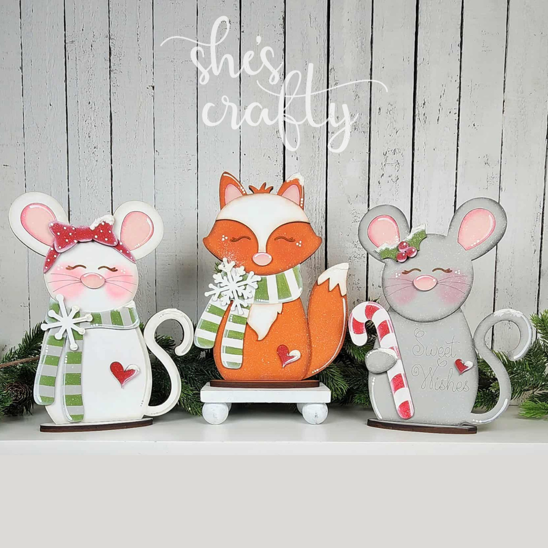Forest Friends Shelf Sitter Set