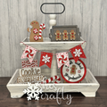 Fresh Baked Gingerbread Tiered Tray Kit