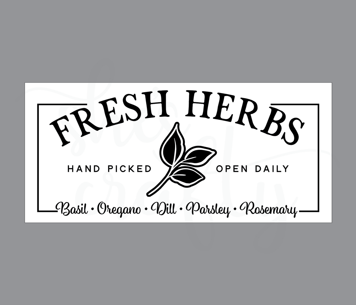 24" X 12" Signs