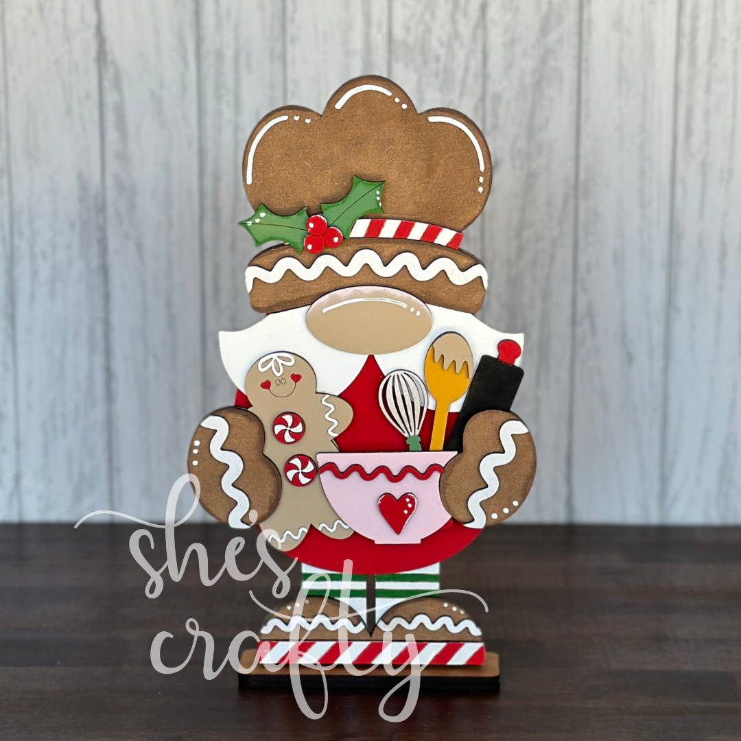 Gingerbread Baker Gnome
