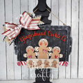 Gingerbread Cookie Sheet Round