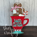 Gingerbread Mug Shelf Sitter