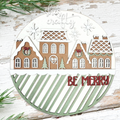 Gingerbread House Round