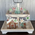 Gingerbread House Tiered Tray Kit