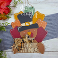 Pilgrim Turkey Door Hanger