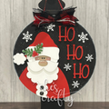 HO HO HO Santa Round