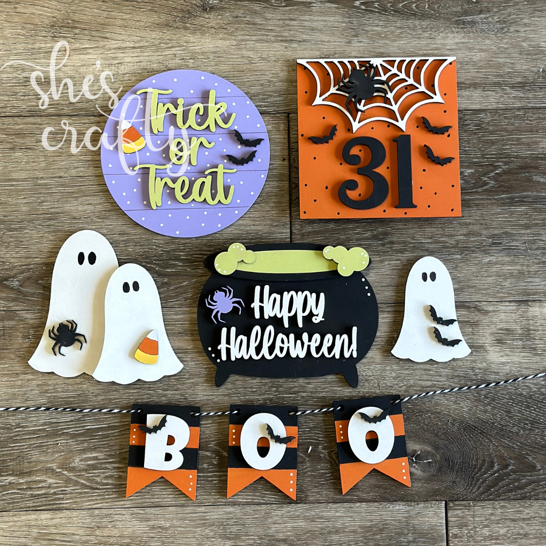 Happy Halloween Tiered Tray Kit
