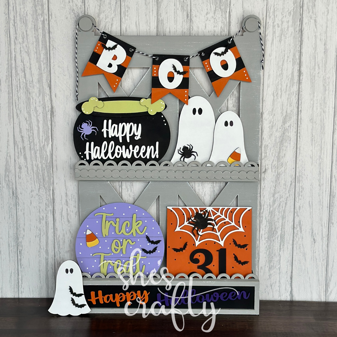 Happy Halloween Tiered Tray Kit