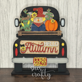 Hello Autumn Scarecrow Seasonal Insert