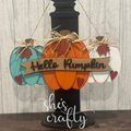 Hello Pumpkin Round