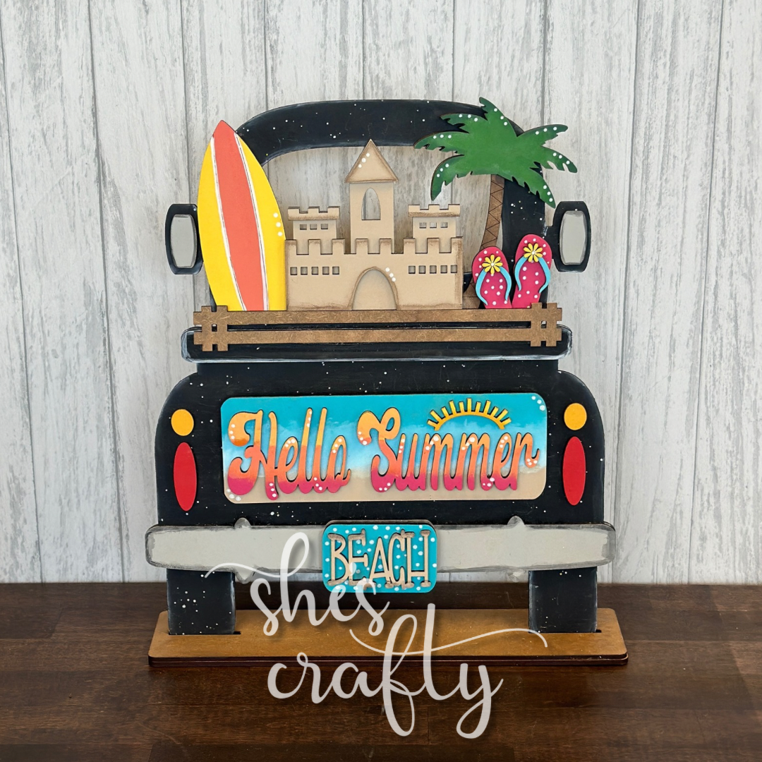 Hello Summer Beach Seasonal Insert