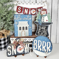 Hello Winter Tiered Tray Kit
