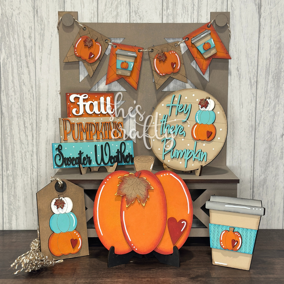 Hey There Pumpkin Tiered Tray Kit