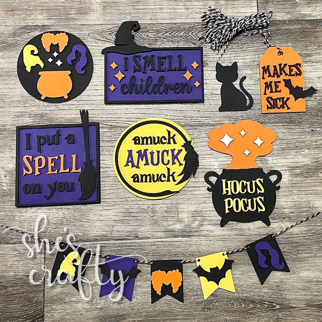 Hocus Pocus Tiered Tray Kit