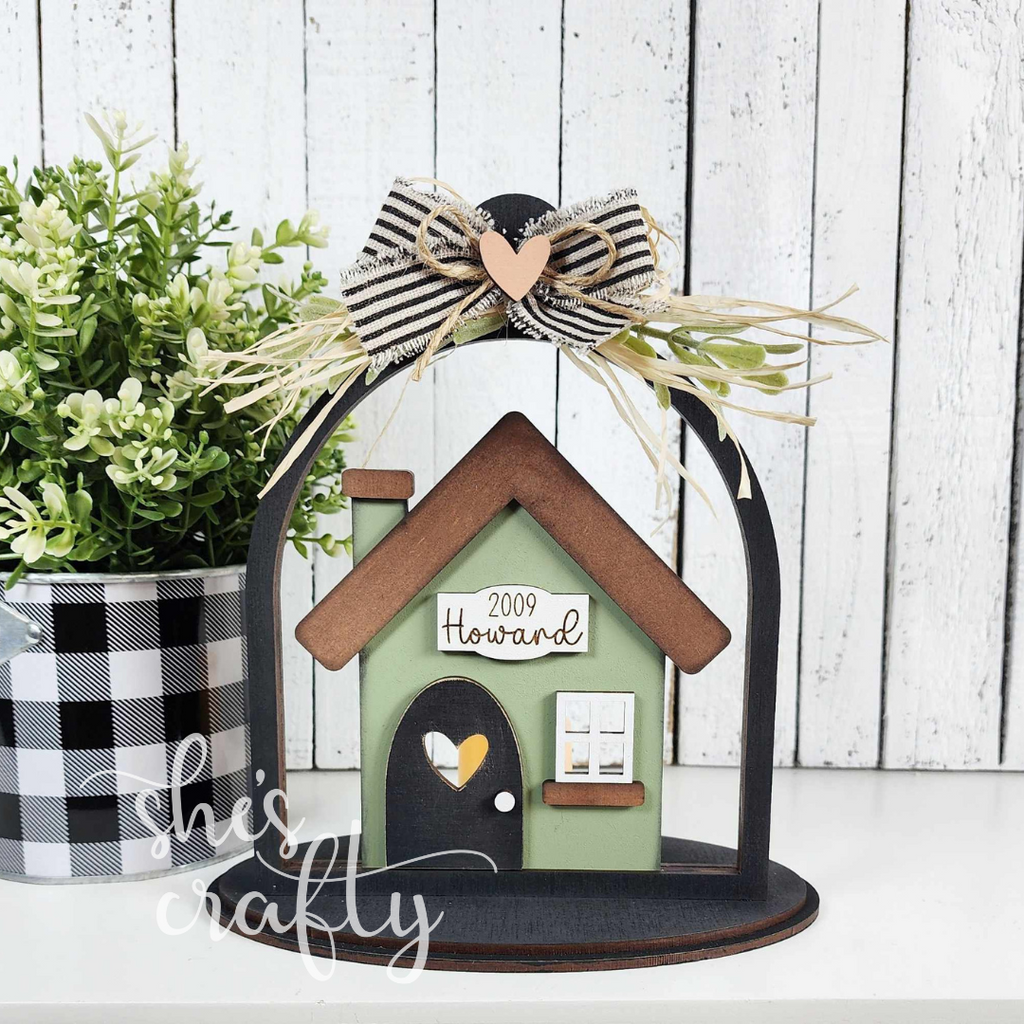 Family Home Cloche Votive Holder